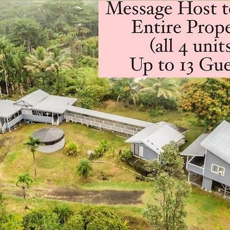 Monstera Bungalow, Spacious, King Bed, Big Kitchen Keaau المظهر الخارجي الصورة