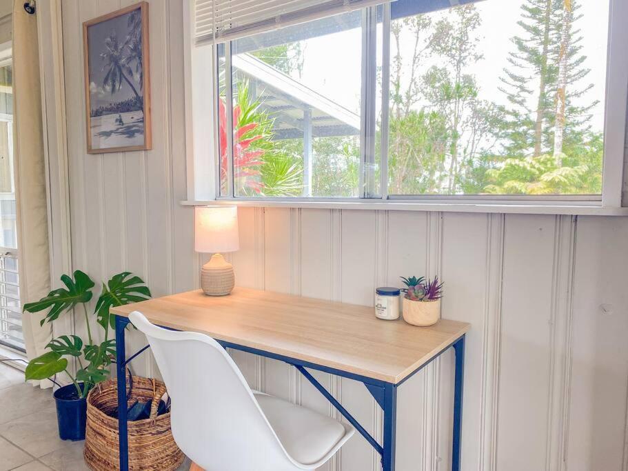 Monstera Bungalow, Spacious, King Bed, Big Kitchen Keaau المظهر الخارجي الصورة