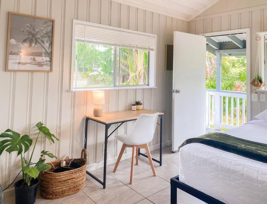 Monstera Bungalow, Spacious, King Bed, Big Kitchen Keaau المظهر الخارجي الصورة